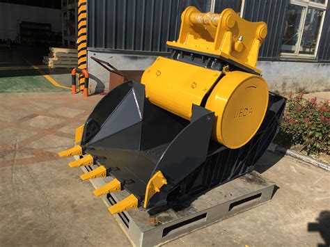 china excavator crusher bucket|excavator crusher bucket for sale.